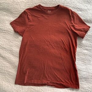 J. Crew Women's Burnt Orange Short Sleeve Tee